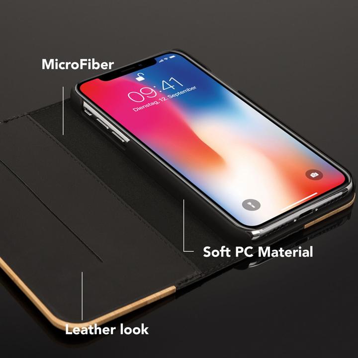 Actual product image Nalia Real wood mobile phone case (Apple iPhone X)