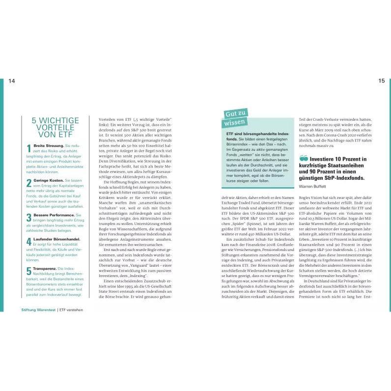 Thumbnail - Anlegen mit ETF, Ratgeber von Brigitte Wallstabe-Watermann, Antonie Klotz, Hans G. Linder, Dr. Gisela Baur