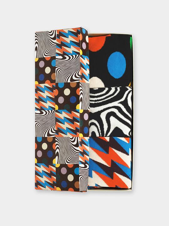 Actual product image DillySocks On A Short Trip (Box of 3) (36 - 40)