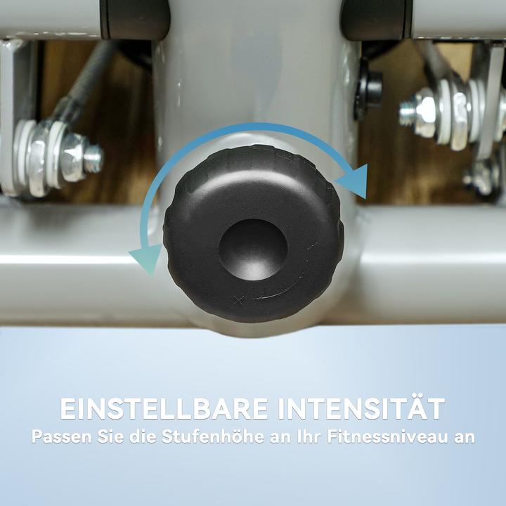 Produktbild SportNow Mini Stepper Stahl, Kunststoff Grau