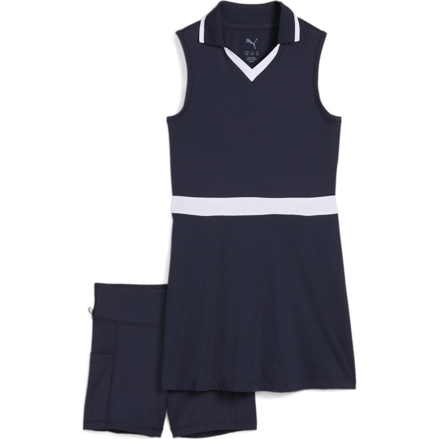 Puma, Mädchen, Kleider, Girls Golf Dress, Blau, (176)