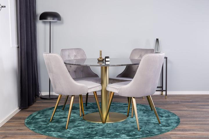 Produktbild Ebuy24 Essgruppe Estelle 17 (5-teilig) (Marmor)