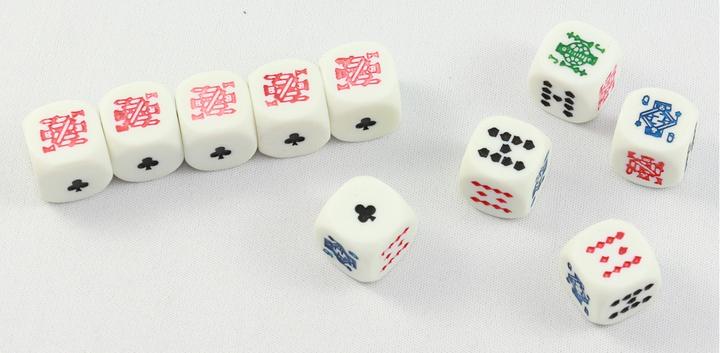 Actual product image Weible Poker cubes