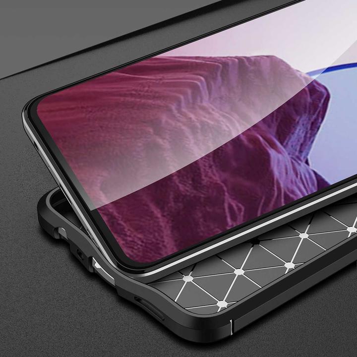 Produktbild Cadorabo TPU Cover Kunstleder Struktur (OnePlus Nord N200 5G)