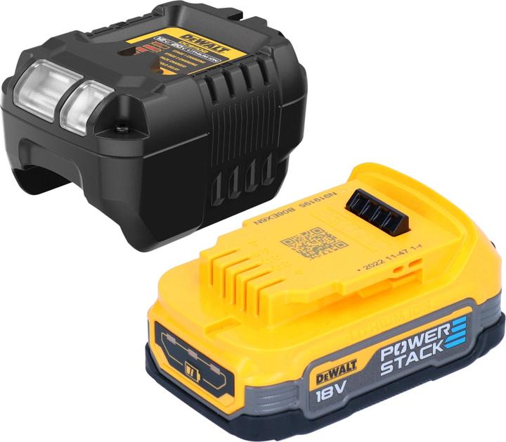 Immagine prodotto DeWalt DCS 369 E1 Akku Säbelsäge Reciprosäge 18 V Brushless + 1x Powerstack Akku 1,7 Ah + Ladegerät