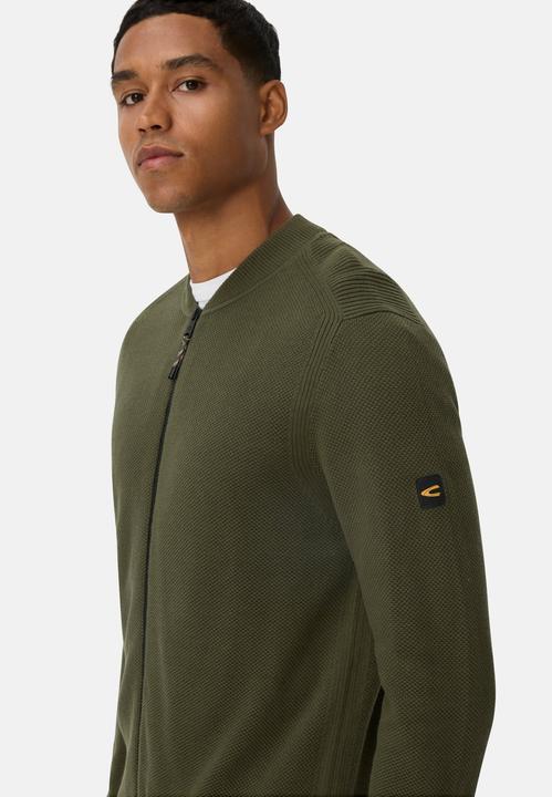 Image du produit Camel Active Strickjacke im Bomberstil (4XL)