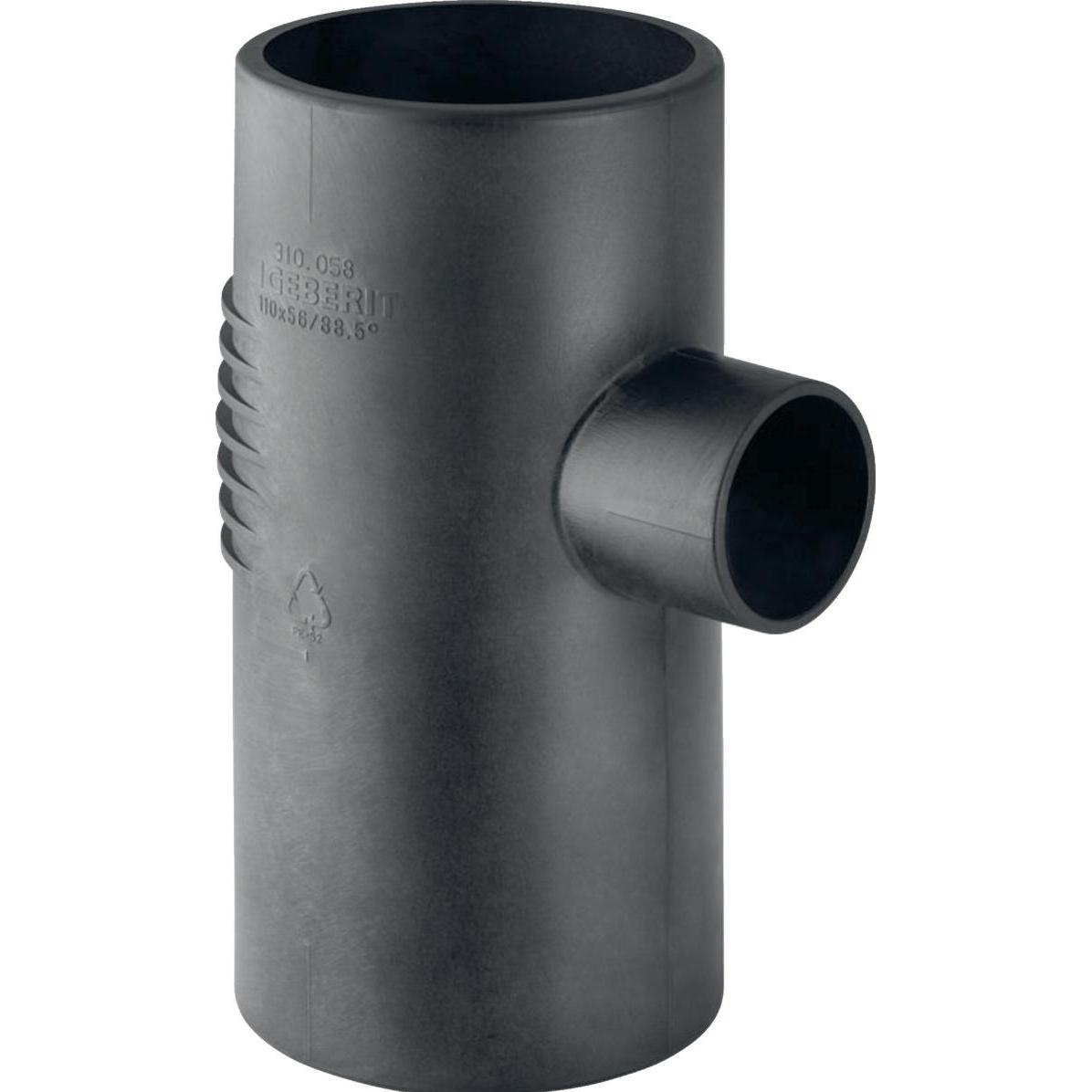 Geberit, Zubehör Sanitärinstallation, 110 x 75 mm x 88,5° Grenrør Silent db20