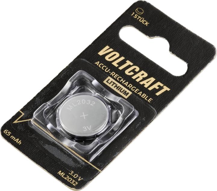 Actual product image Voltcraft ML2032 (1 pcs., BR2032, 65 mAh)
