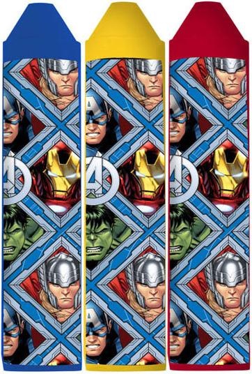 Immagine prodotto No Name Blocco da disegno Avengers con adesivi e 3 matite colorate, 40 fogli
