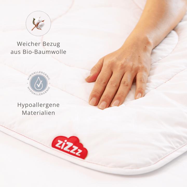 Produktbild Zizzz Ganzjahres Duvet Wolle (Swisswool) (1670 g, Wolle, 240 x 240 cm)