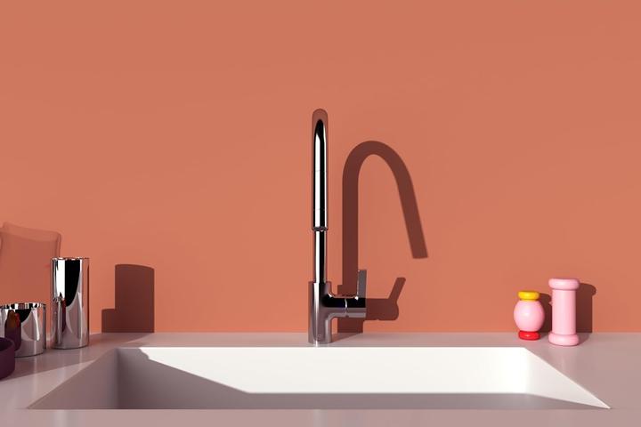 Productafbeelding Ideal standaard gusto - keukenkraan met uittrekbare uitloop, chroom