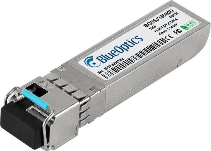 Actual product image BlueOptics Ubiquiti Networks UF-SM-10G-S-1330-60 Compatible SFP+ BO55J33660D