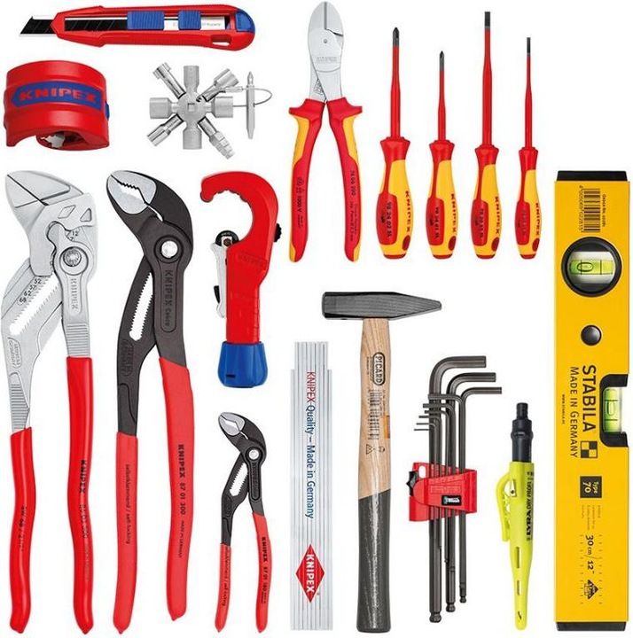 Produktbild Knipex Modular X18 Sanitär (17 Teile)