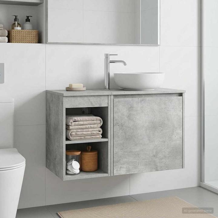Produktbild vidaXL Badezimmerschrank (44.50 x 30 x 50 cm)