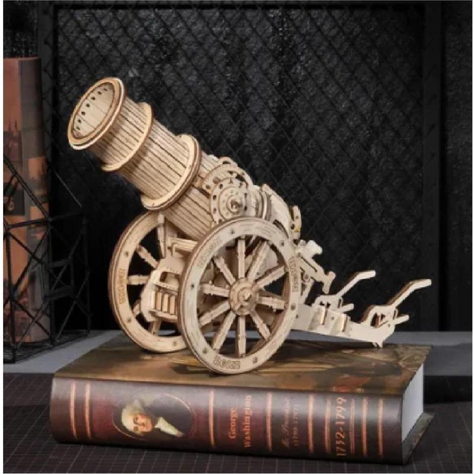 Thumbnail - Robotime 3D-Puzzle aus Holz - Kanone
