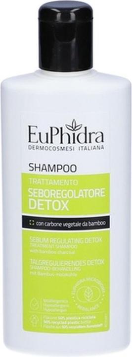 Actual product image Euphidra Detox Seboregulating Shampoo (Liquid shampoo)