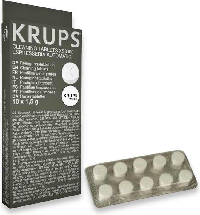 Image du produit Krups Comprimés de nettoyage
