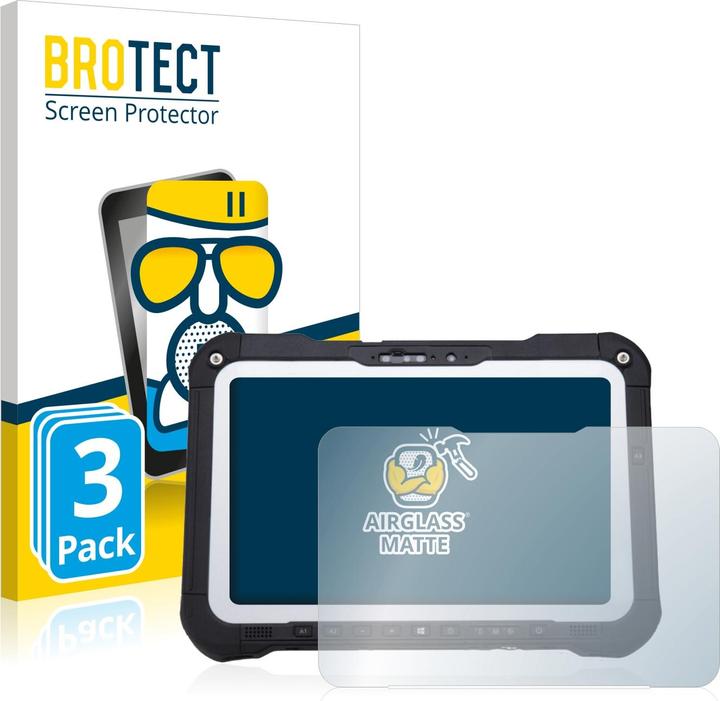 Actual product image BROTECT AirGlass Glass Matte (3 pcs., Panasonic Toughbook G2)