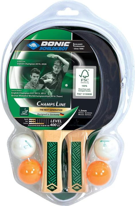 Produktbild Donic Schildkröt Tischtennis Set Champs 400 Cover