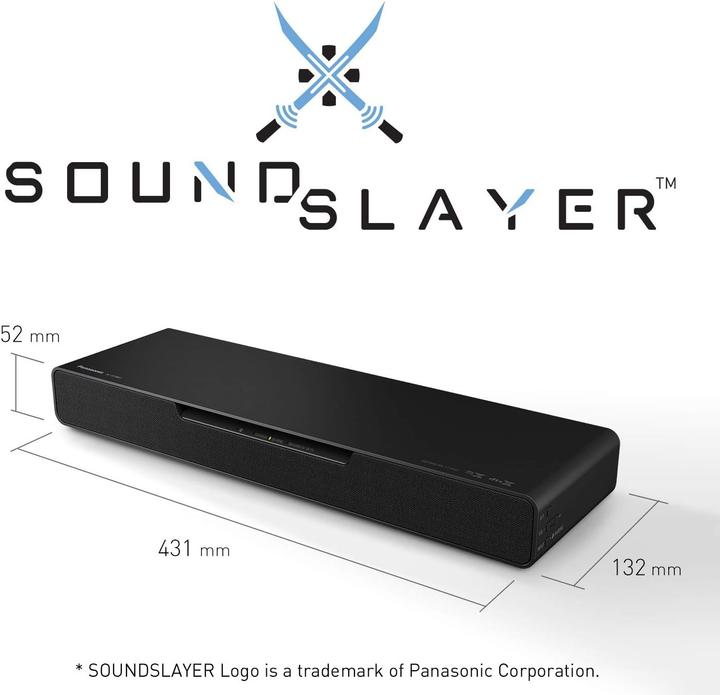Image du produit Panasonic Gaming Lautsprecher SOUNDSLAYER SC-HTB01 - Schwarz