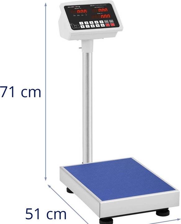 Actual product image Steinberg Platform Scales - 100 kg / 10 g - 40,5 x 30,5 cm