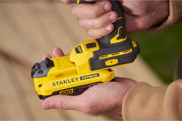 Actual product image Stanley ST IMPACT ATSUKTUVAS V20 190Nm 2x2.0Ah SFMCF820D2