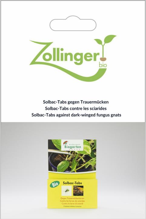 Image du produit Andermatt Biogarten Onglets Solbac (Moucherons champignons)