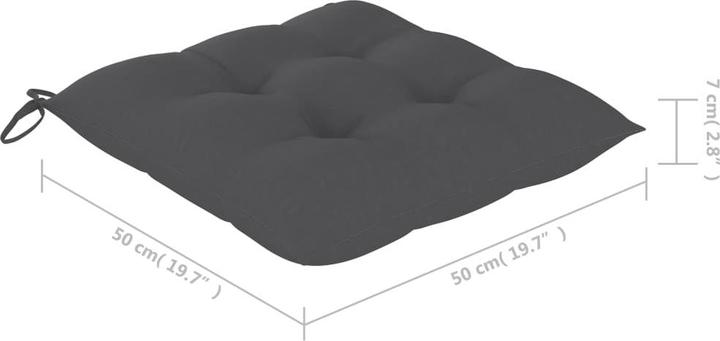 Actual product image vidaXL Gartenstuhl