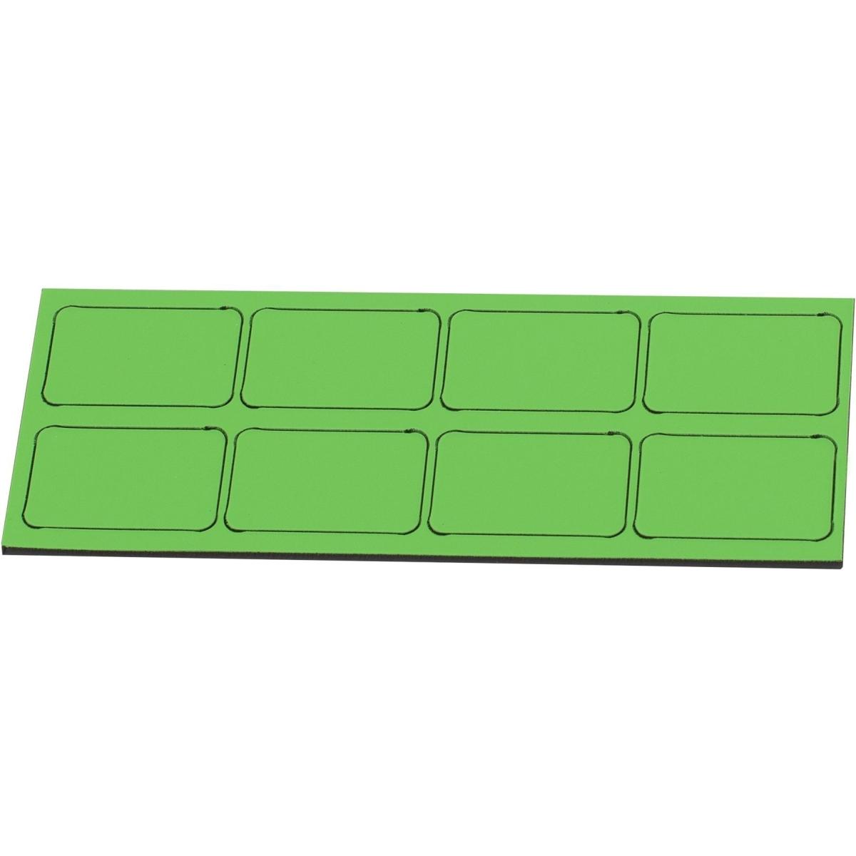Ultradex, Magnet, Magnetische Symbole Rechteck 30x19mm VE=8 Stück lind (1 x)