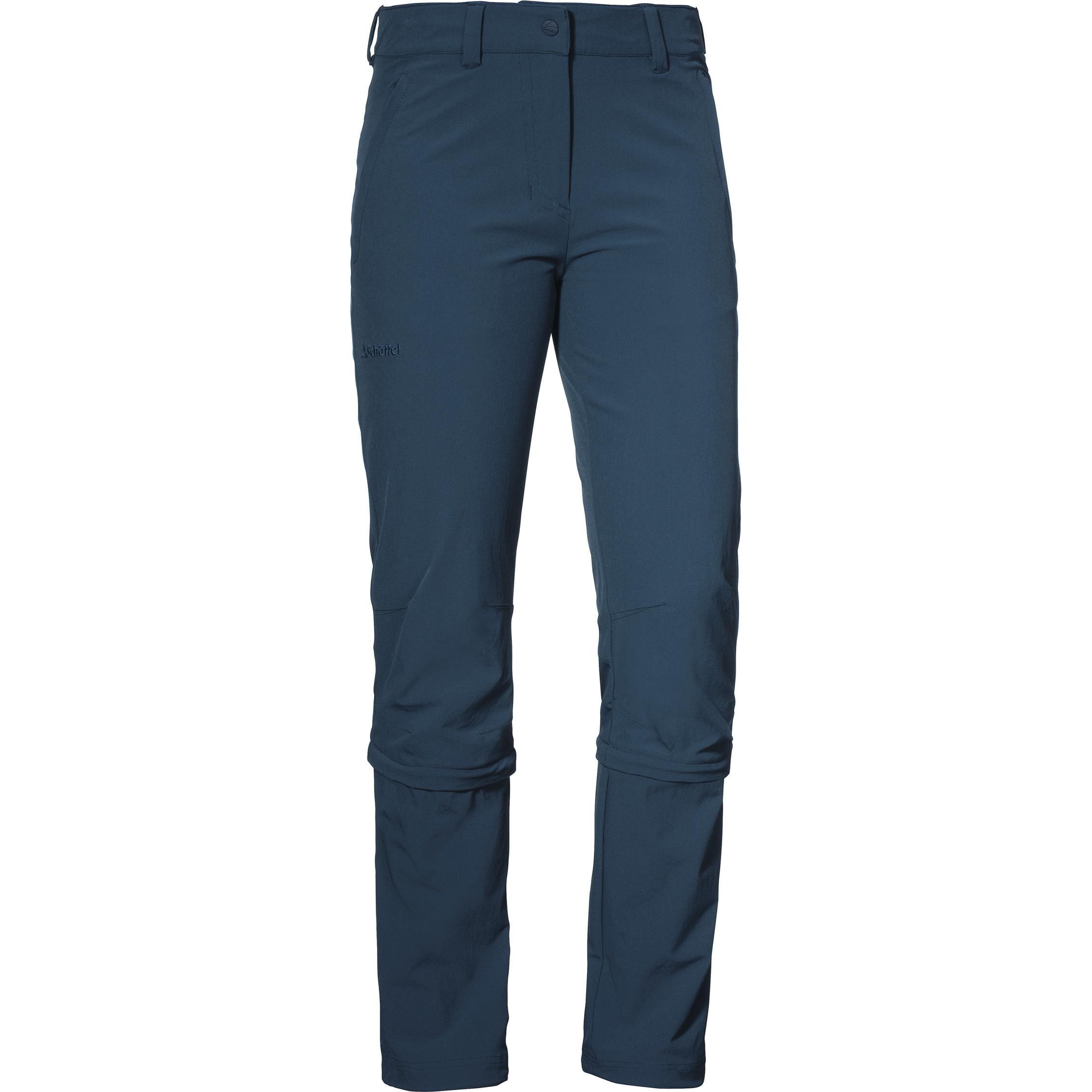 Schöffel, Damen, Outdoorhose, Engadin1 Zip Off Hose (38, M), Blau, 38, M