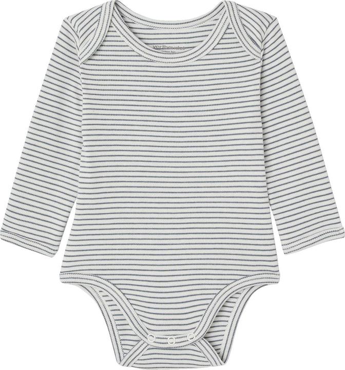 Actual product image Vertbaudet 5-pack of baby slip-on bodysuits with long sleeves, organic cotton (68)