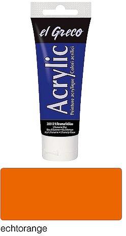 Produktbild Kreul el Greco Acrylic 75ml (Echtorange, 75 ml)