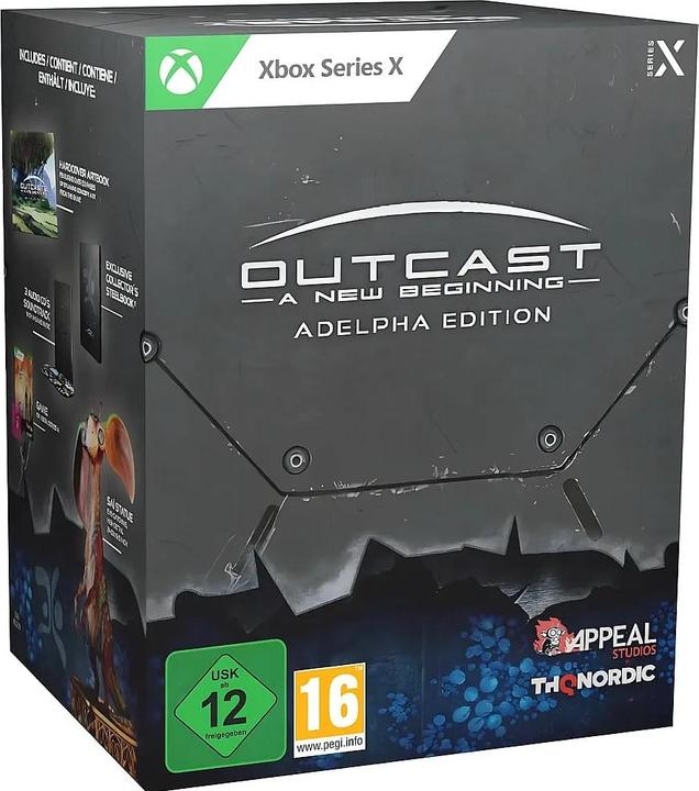 Image du produit THQ Outcast XBSX A New Beginning Édition Adelpha (Xbox Series X, DE)