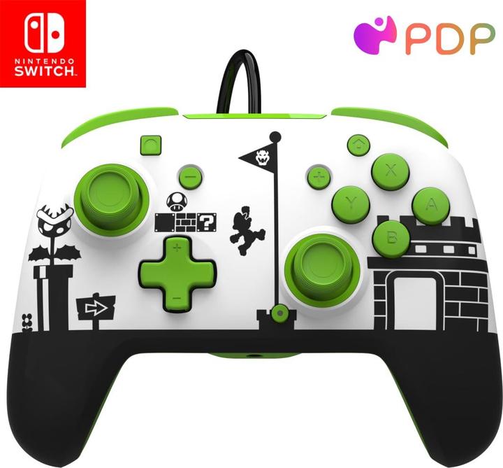 Actual product image PDP Nintendo Switch Controller Retro Mario (Switch, Switch OLED)
