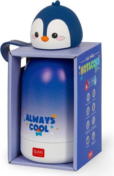 Image du produit Legami Thermosflasche für Kinder - Hot&Cold BFF - Penguin (0.31 l)
