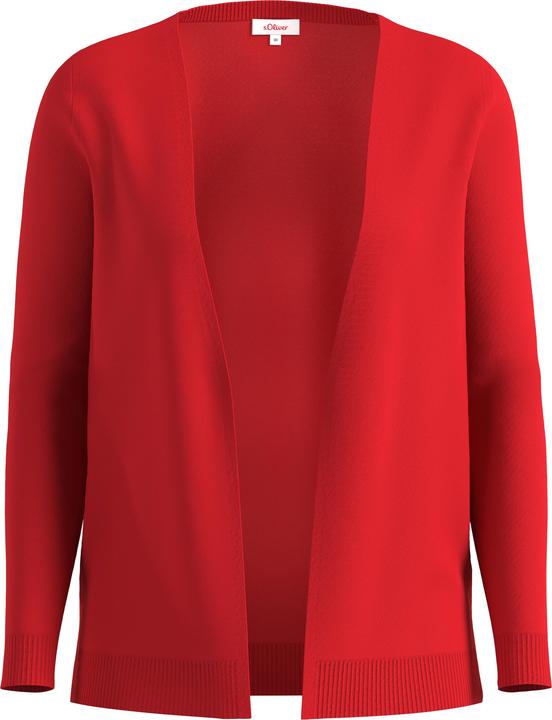 Produktbild s.Oliver Strickjacke Longcardigan aus Baumwolle und Viskose (40)