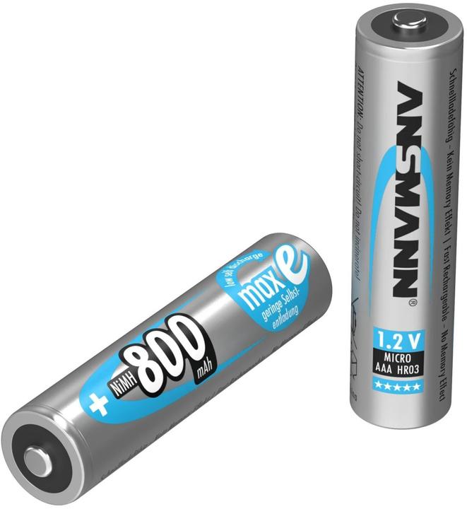 Image du produit Ansmann maxE (2 pcs, AAA, 800 mAh)