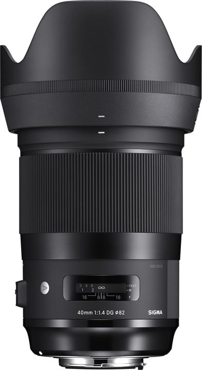 Produktbild Sigma 40mm / f 1.4 DG HSM, Canon EF (Canon EF, Canon EF-S, Vollformat, APS-C / DX)