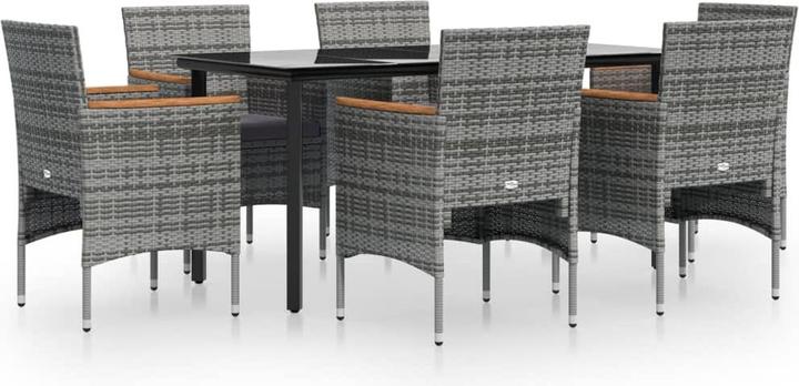 Produktbild vidaXL Garten Essgruppe (160 x 80 x 74 cm)
