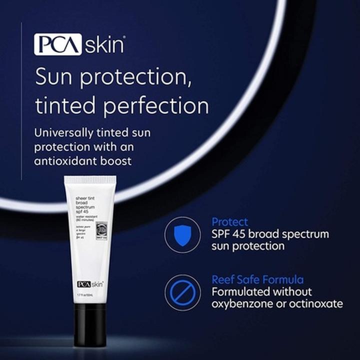 Immagine prodotto PCA Skin Sheer Tint (Crema solare viso, SPF 45, 50 ml)