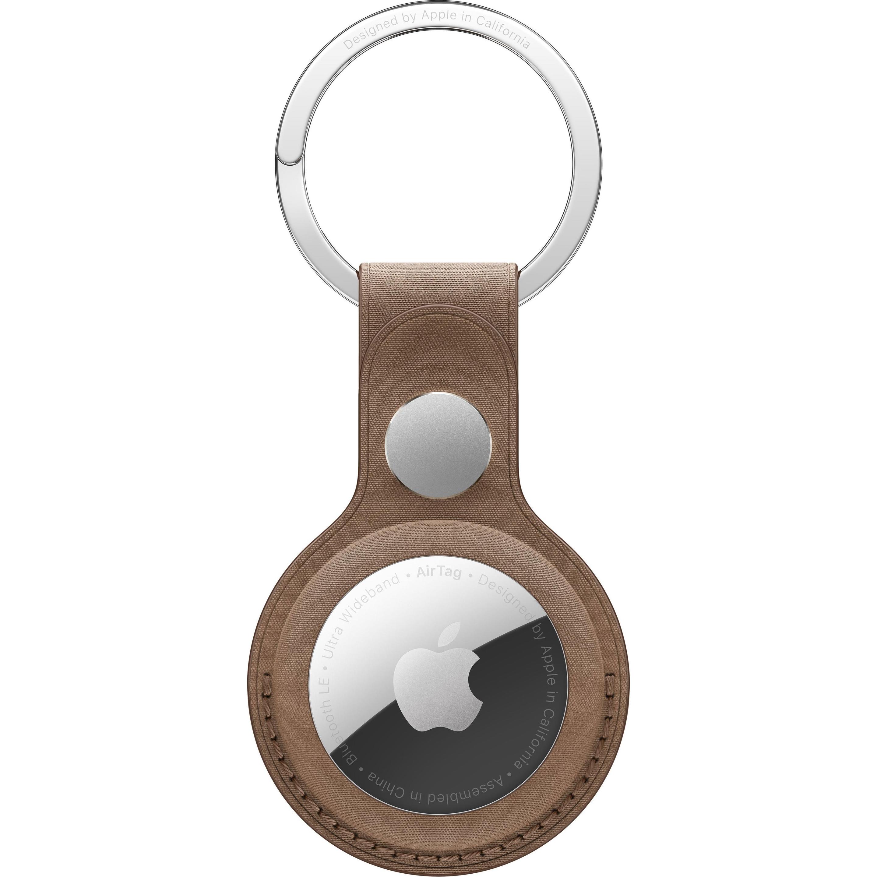 Thumbnail - Apple Feingewebe Schlüsselanhänger, Tracker Zubehör, Braun