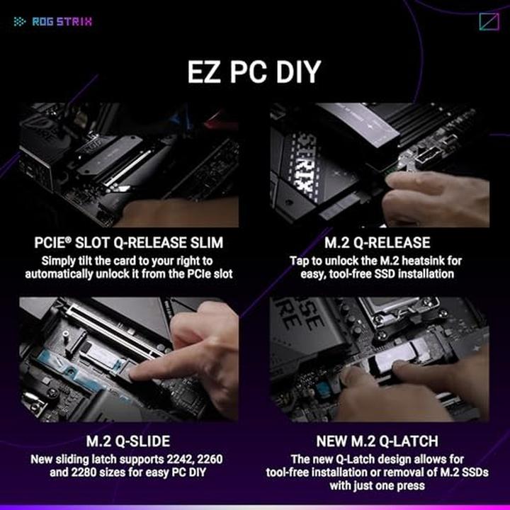 Produktbild ASUS ROG STRIX X870E-E GAMING WIFI (AM5, AMD X870E, ATX)