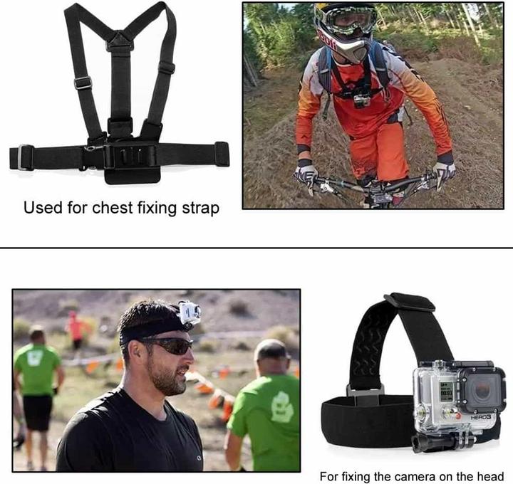 Produktbild Ueli Express Zubehör Kit  81 in 1 (GoPro Hero 5, GoPro Hero 8, GoPro Hero 10, GoPro Hero 11, GoPro Hero 9, GoPro Hero 7, GoPro Hero 12, GoPro Hero 13, GoPro Hero 3/3+/4)