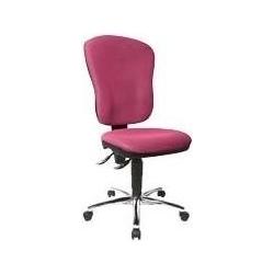 Topstar, Bürostuhl, Bürostuhl Steel Point 80, 8189 BB1 rosa, chrom Stoff