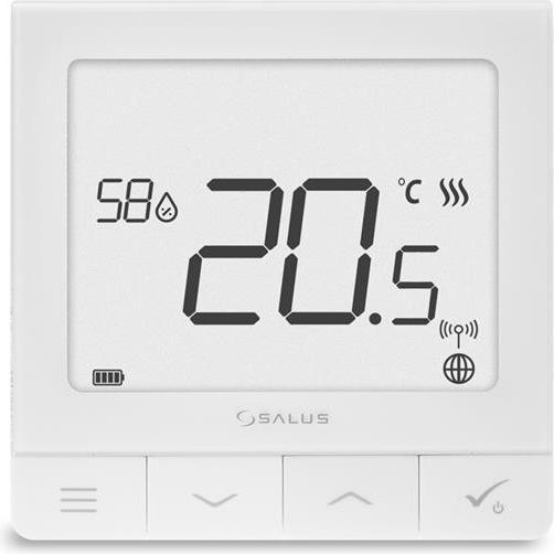 Salus termostato ambiente quantum sq610rf, Termostato