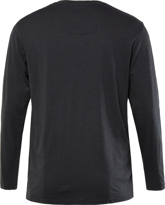 Immagine prodotto JP1880 Maglia serafino in jersey fiammato con maniche lunghe e abbottonatura (XXL)