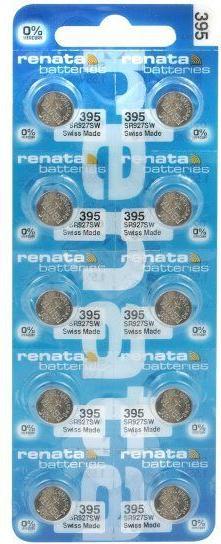 Actual product image Renata 395 / SR927SW (10 pcs., SR57, 55 mAh)
