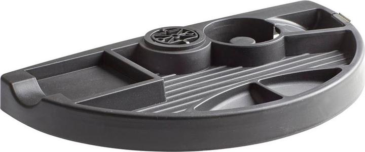 TecLines TUS010B drehbare Unterbau Schublade, schwarz