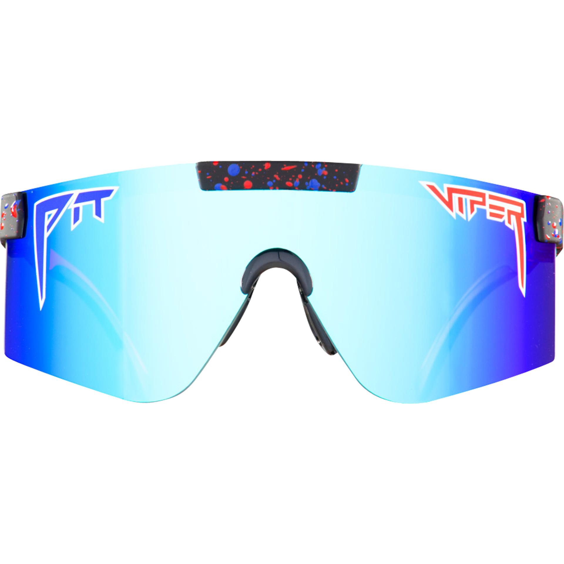 Thumbnail - Pit Viper, Herren, Sportbrille, The Peacekeeper 2000 Polarized (Grau, Blau), Schwarz