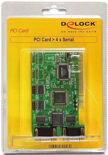 Immagine prodotto Delock Scheda PCI 4x seriale
